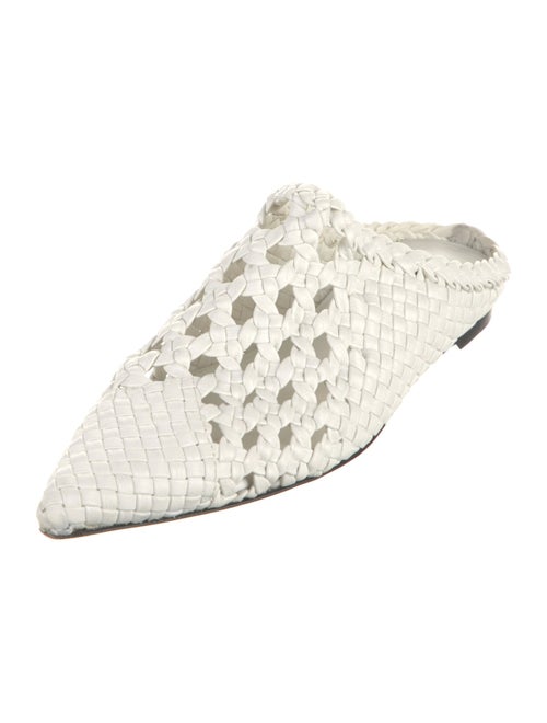 Khaite Leather Mules