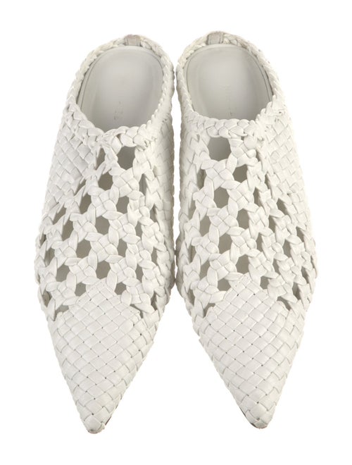 Khaite Leather Mules
