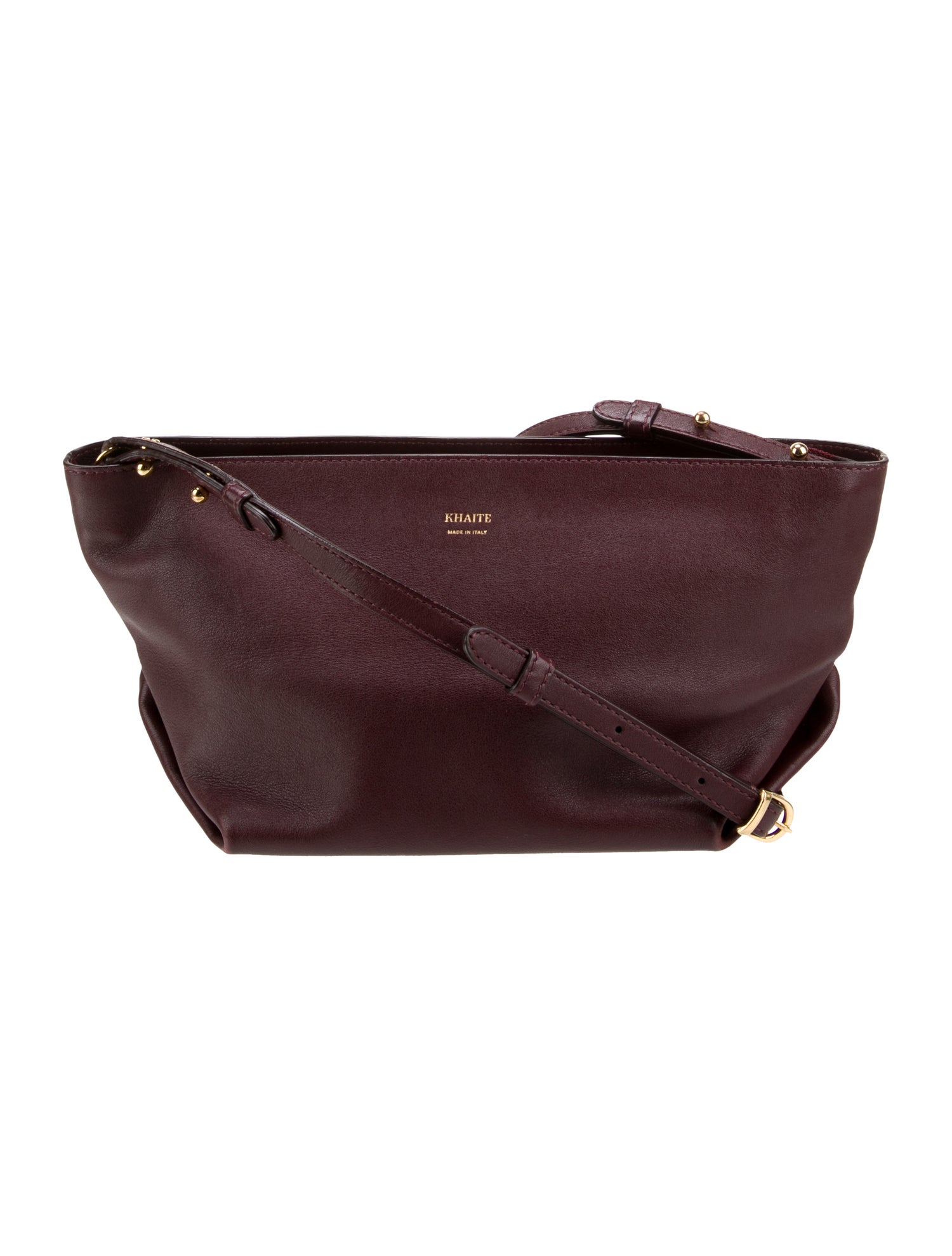 Khaite Leather Crossbody Bag