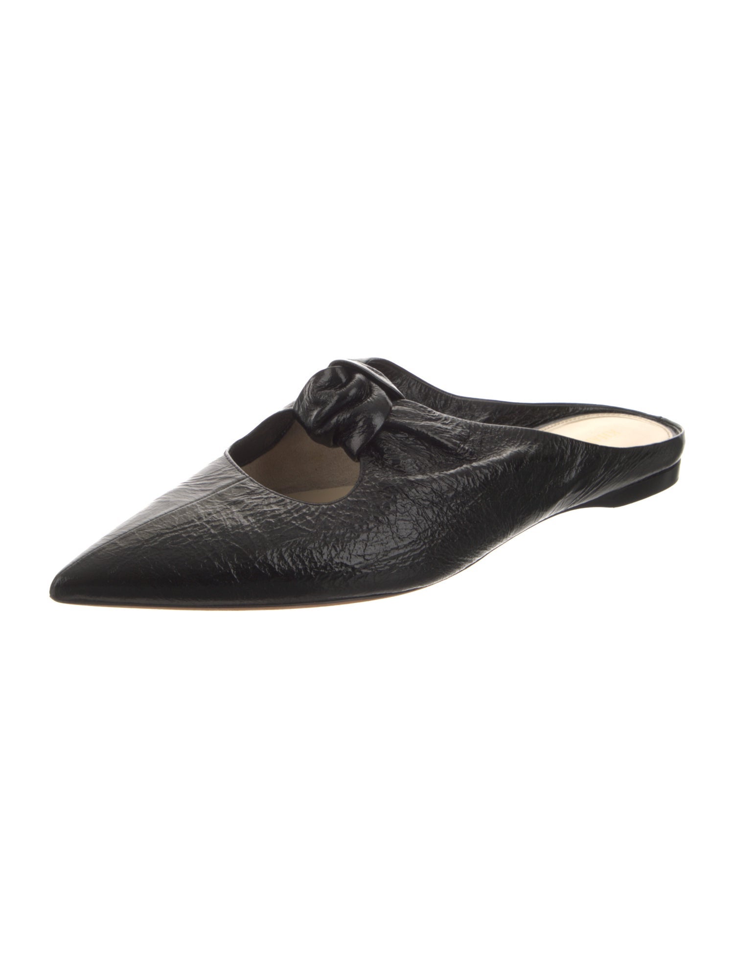 Khaite Leather Mules