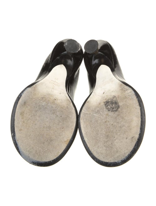 Khaite Patent Leather Slides