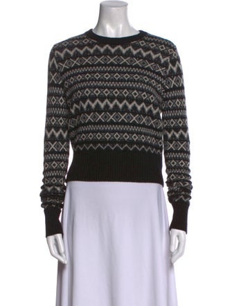 Khaite Cashmere Printed Sweater