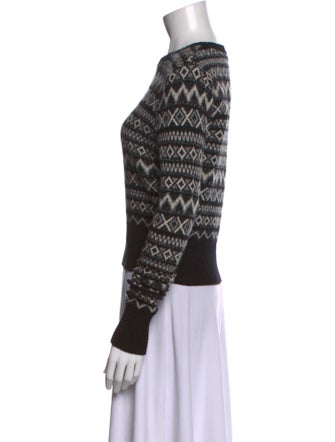 Khaite Cashmere Printed Sweater