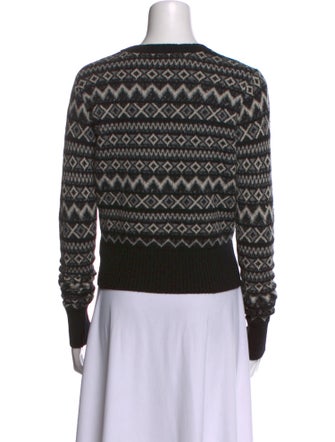 Khaite Cashmere Printed Sweater