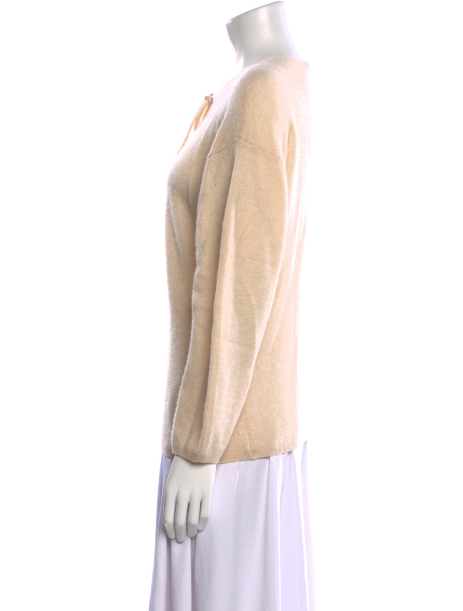 Khaite Plunge Neckline Sweater