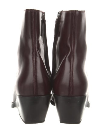 Khaite Leather Sock Boots