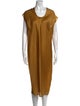 Khaite Silk Midi Length Dress