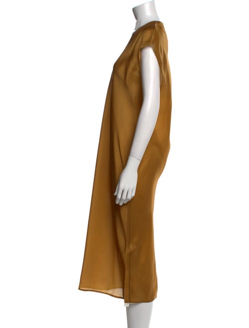 Khaite Silk Midi Length Dress