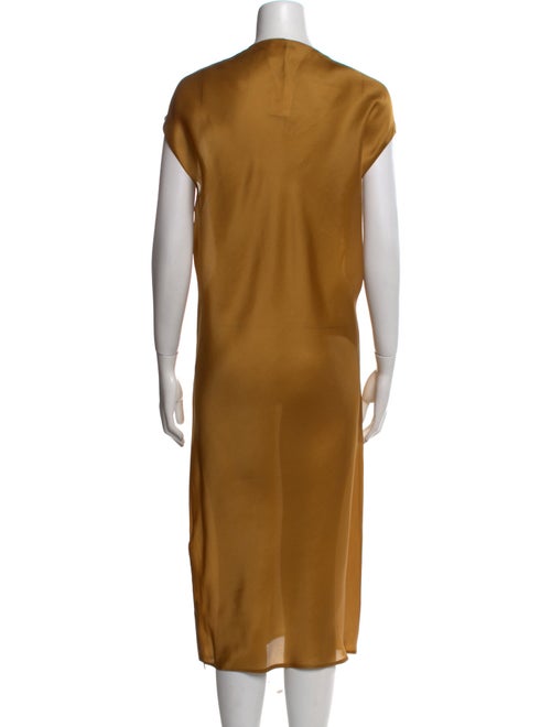 Khaite Silk Midi Length Dress