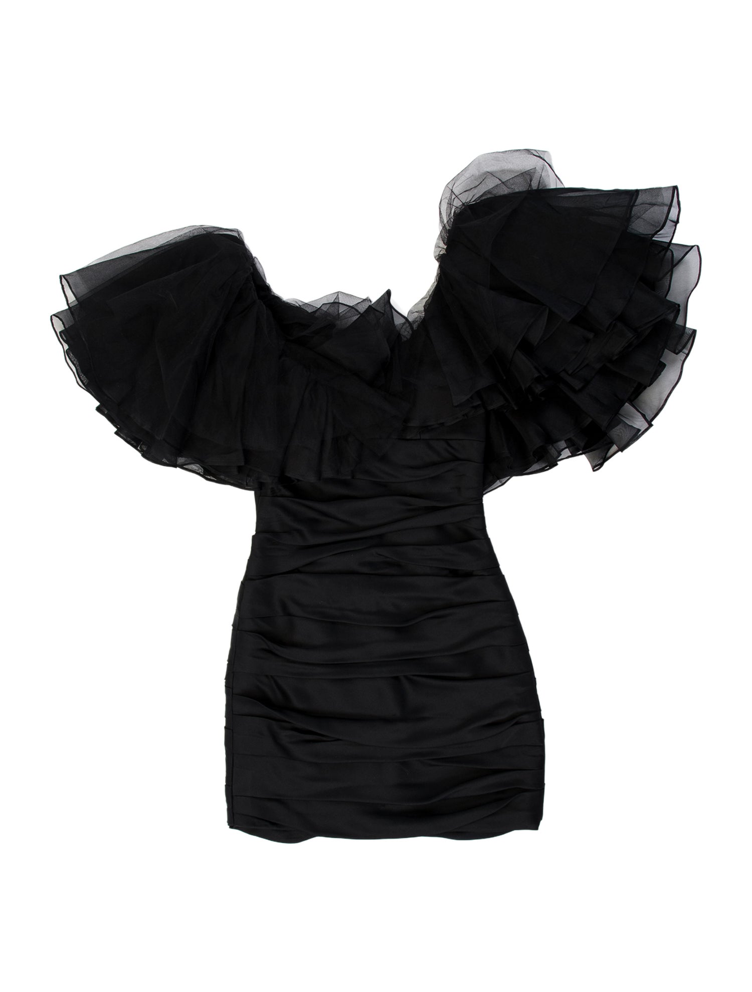 Khaite Strapless Mini Dress