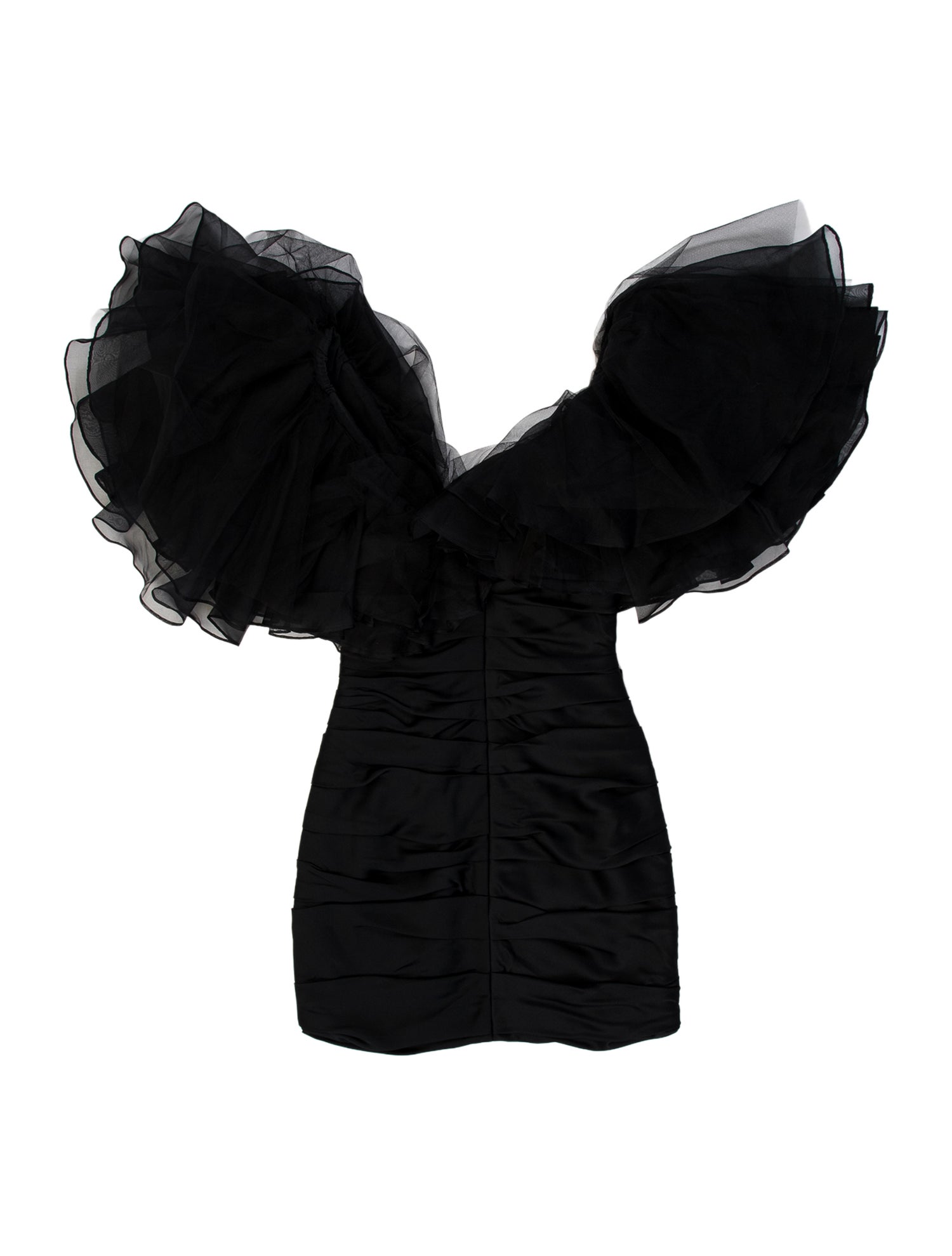 Khaite Strapless Mini Dress