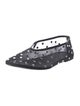 Khaite Mesh Polka Dot Print Ballet Flats