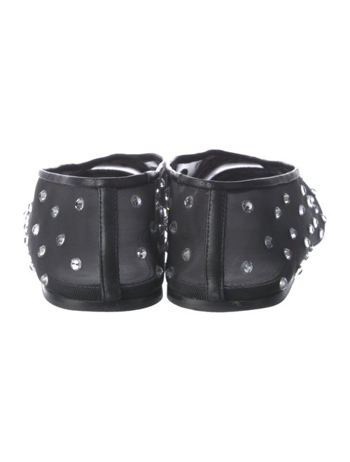 Khaite Mesh Polka Dot Print Ballet Flats