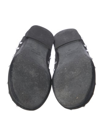 Khaite Mesh Polka Dot Print Ballet Flats