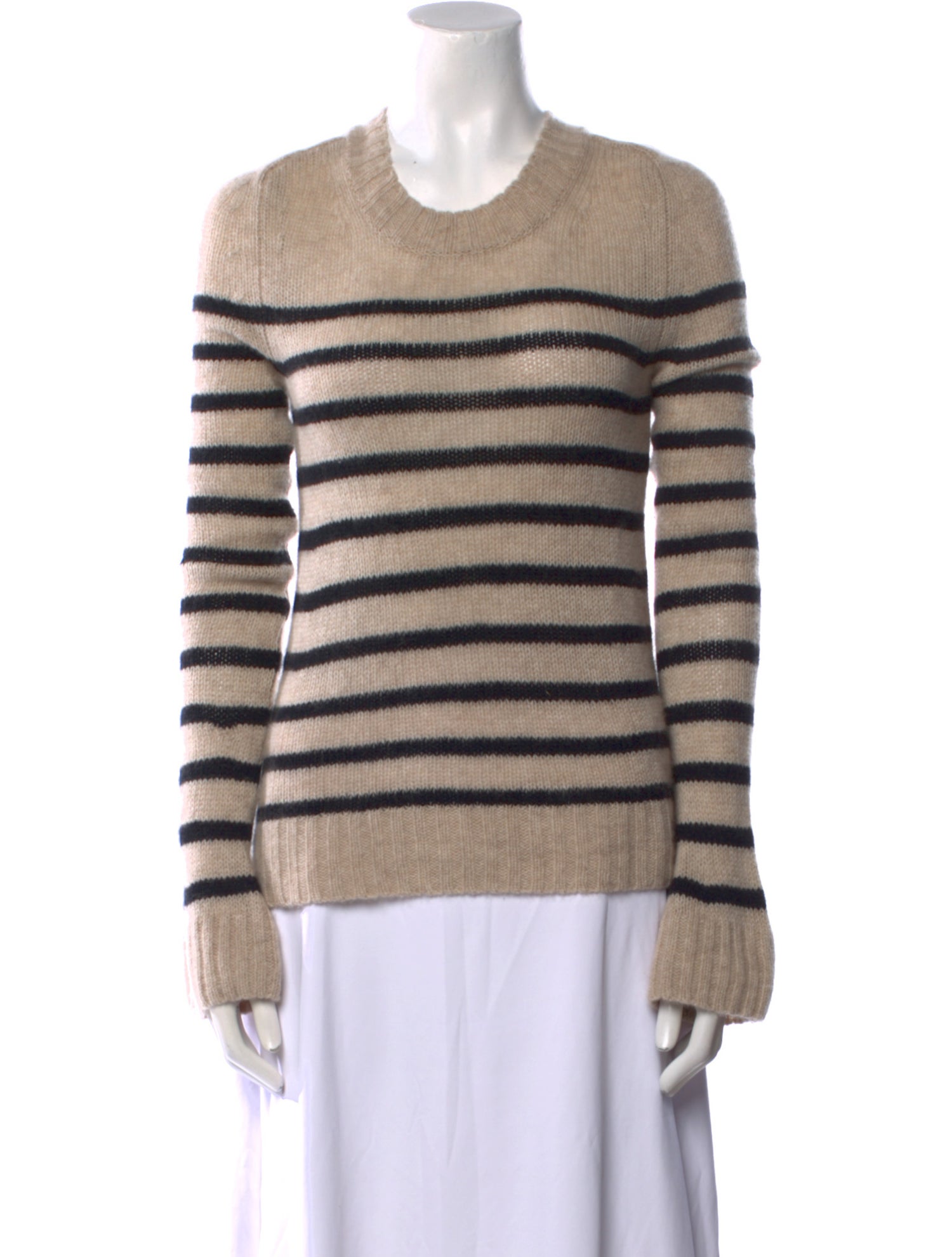 Khaite Cashmere Striped Sweater