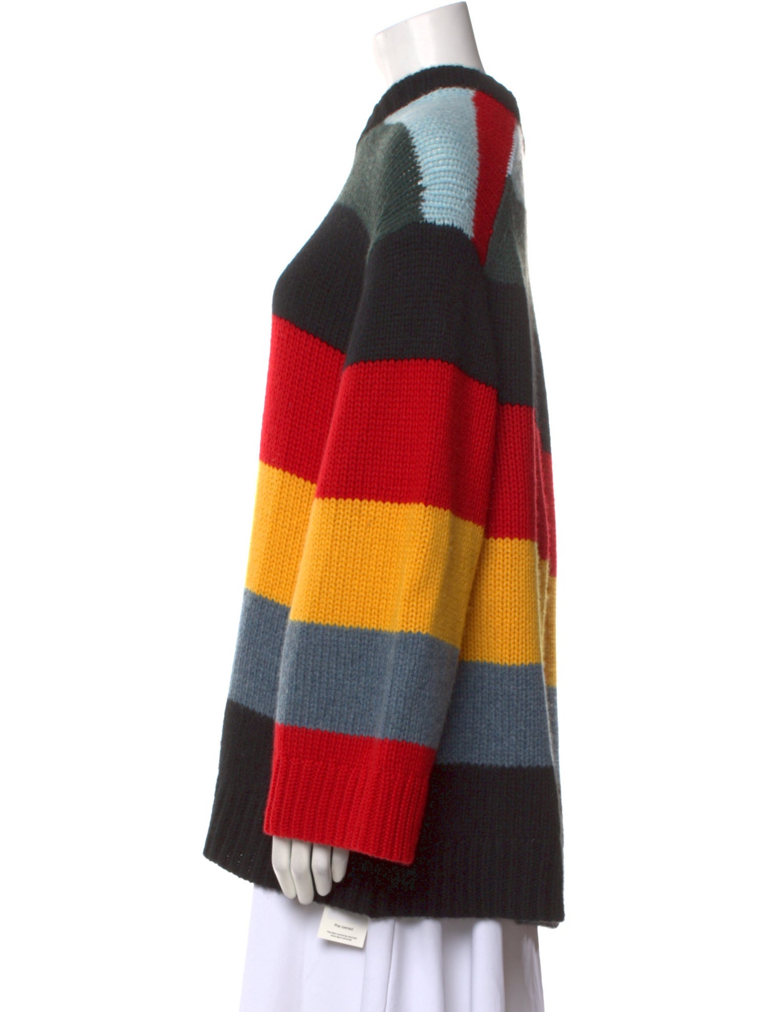 Khaite Cashmere Striped Sweater