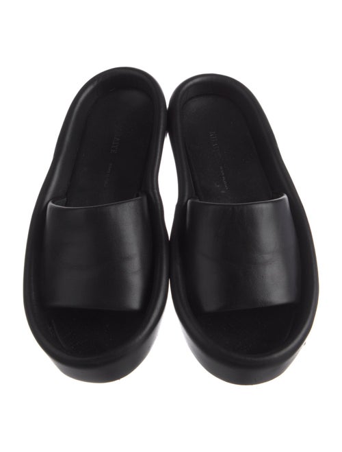 Khaite Leather Slides