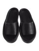 Khaite Leather Slides