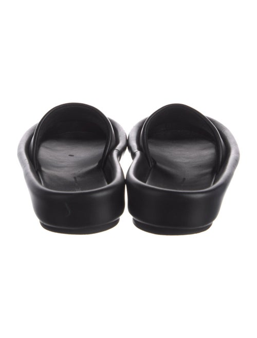 Khaite Leather Slides
