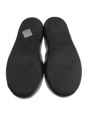 Khaite Leather Slides