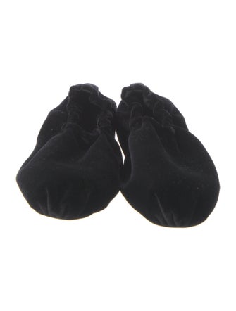 Khaite Velvet Ballet Flats