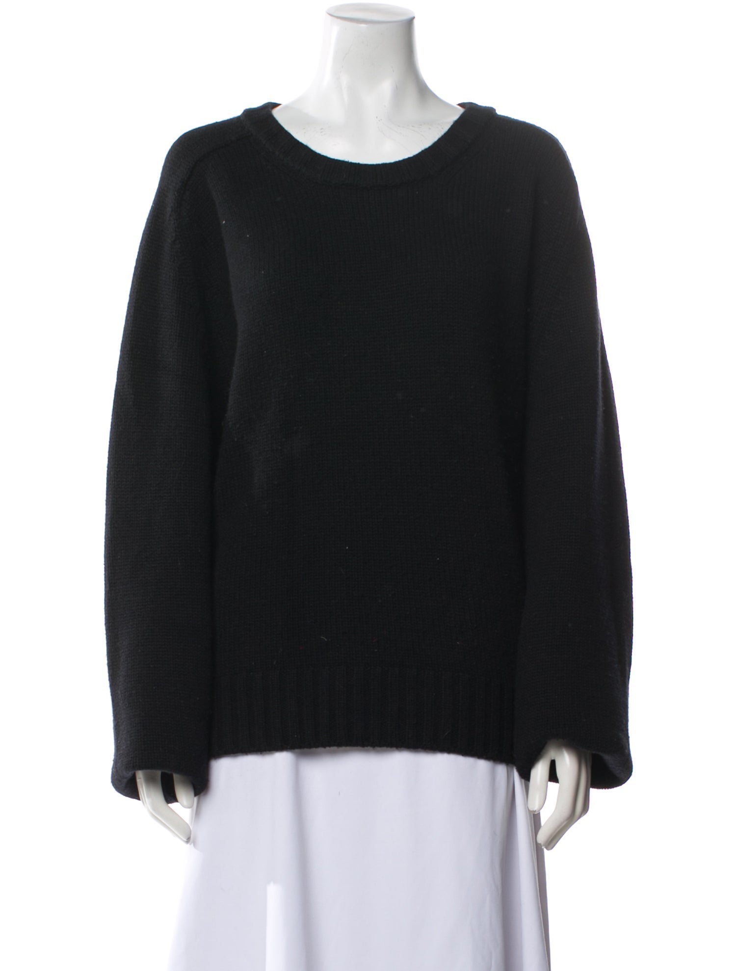 Khaite Cashmere Scoop Neck Sweater