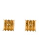 Khaite Small Julius Panel Stud Earrings