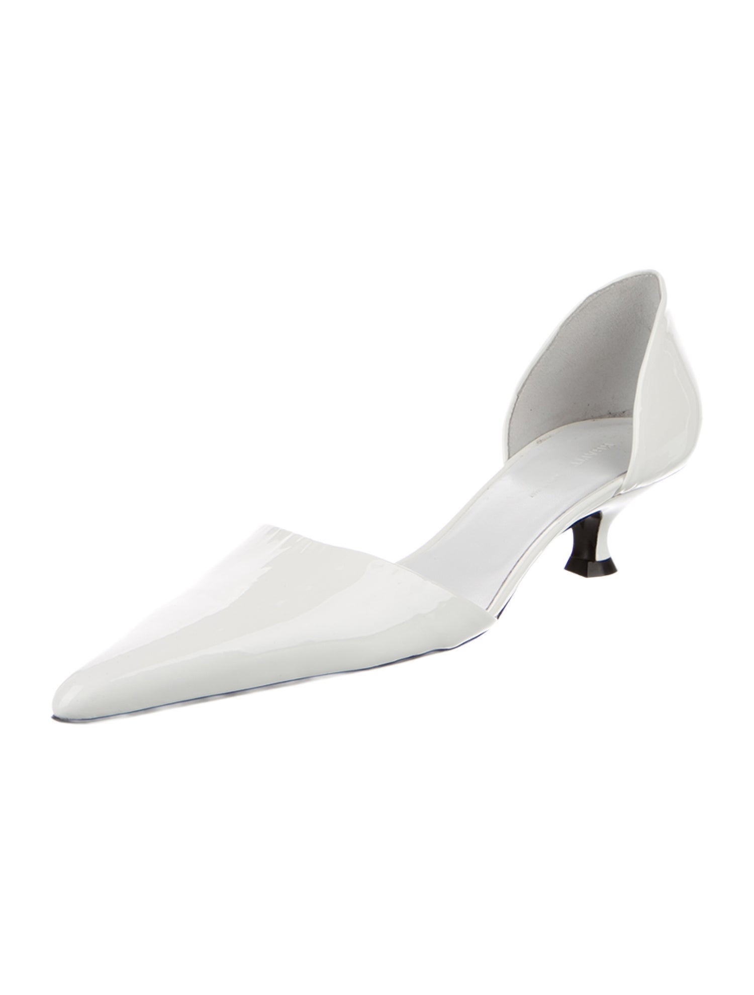 Khaite Patent Leather D'Orsay Pumps