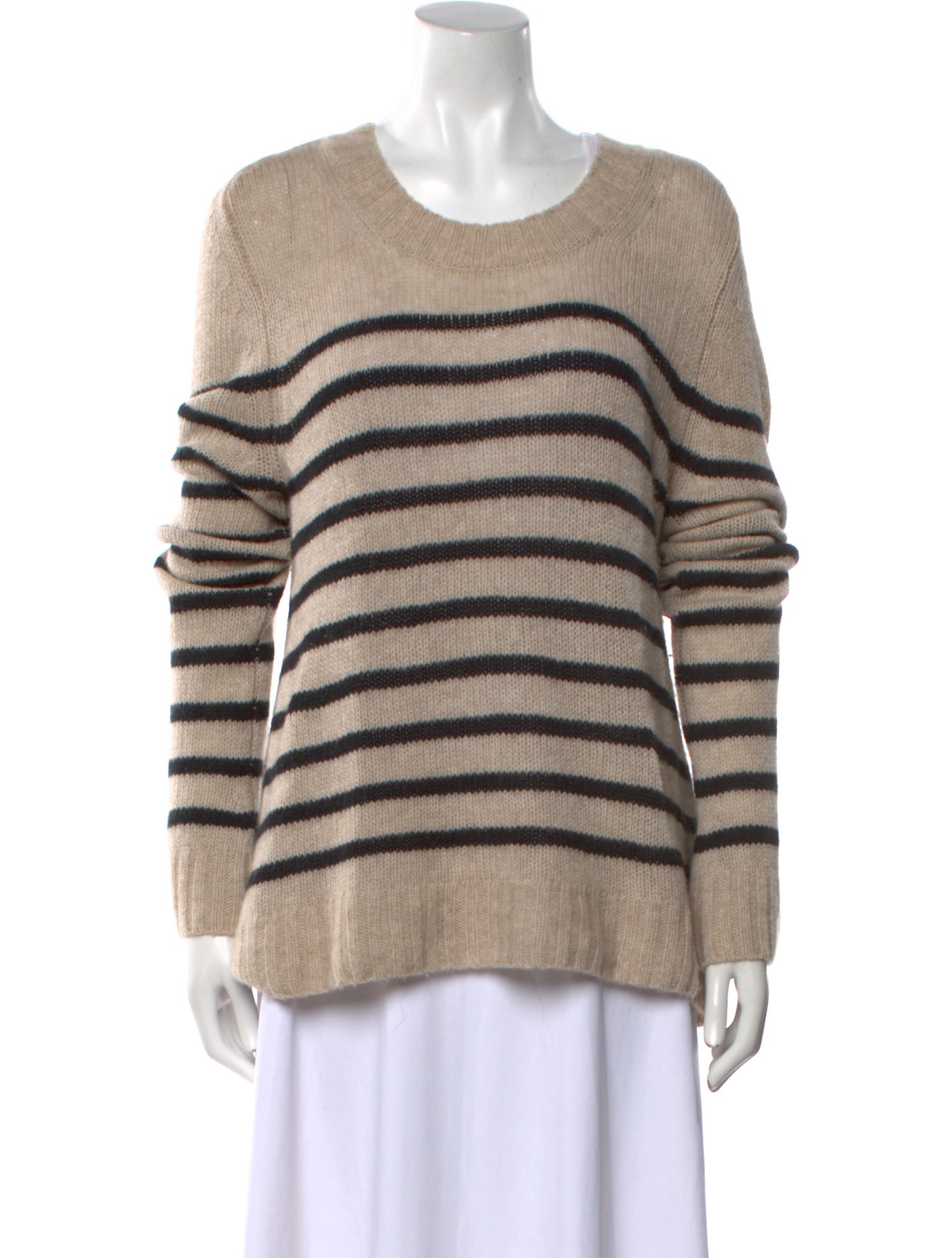 Khaite Cashmere Striped Sweater