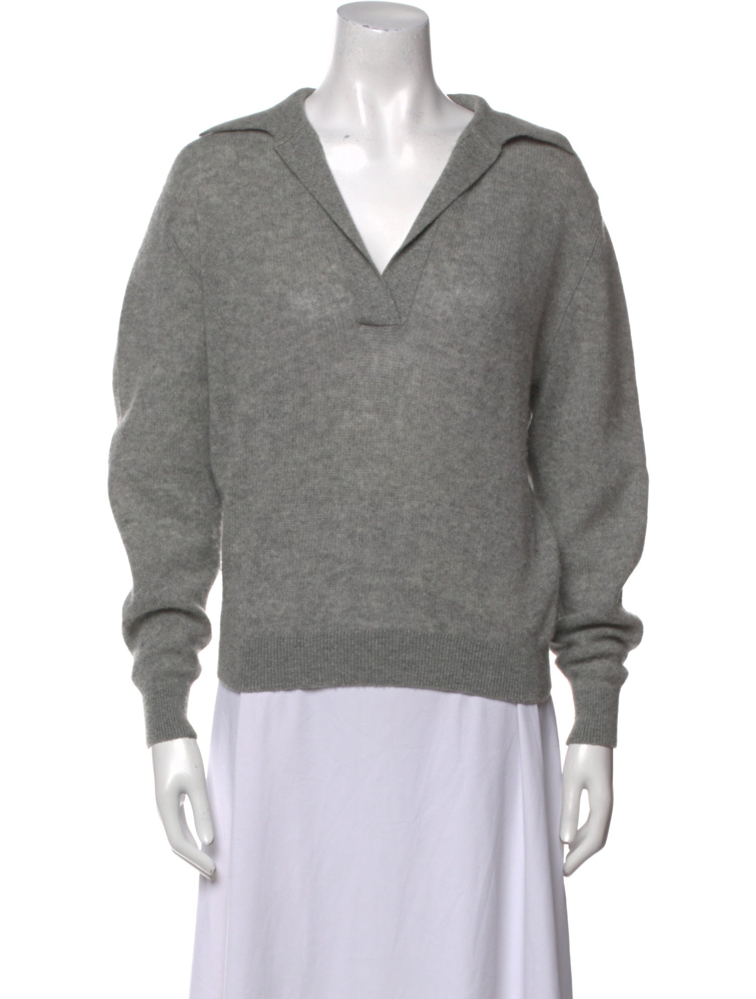 Khaite Cashmere V-Neck Sweater