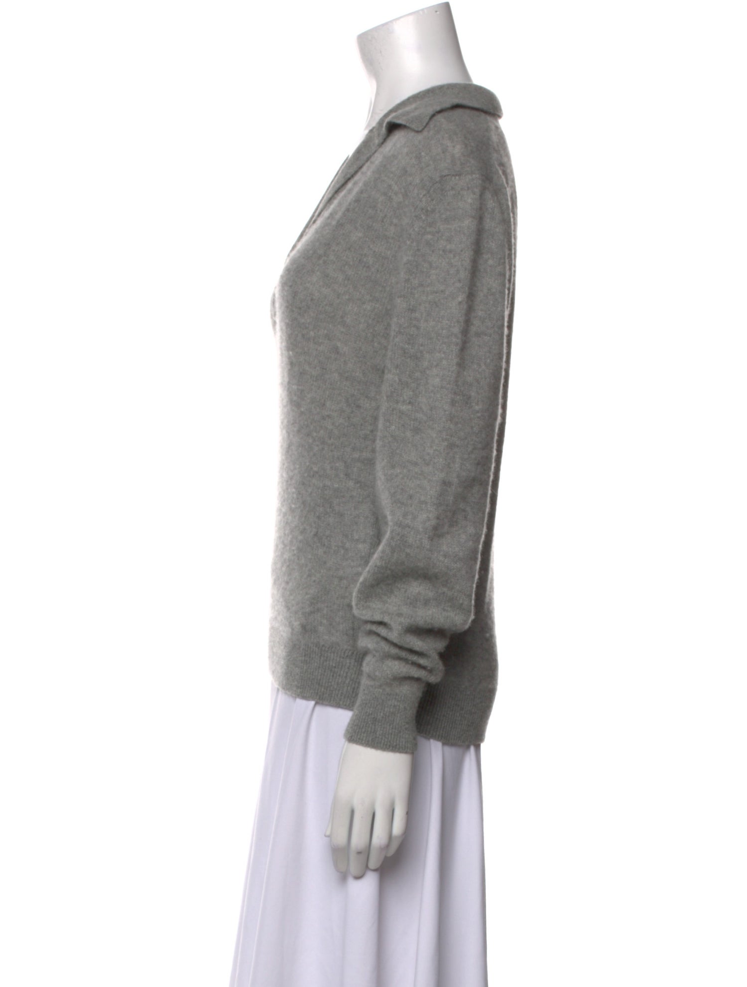 Khaite Cashmere V-Neck Sweater