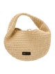 Khaite Raffia Top Handle Bag