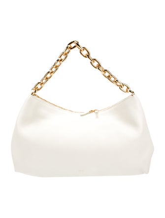 Khaite Leather Top Handle Bag