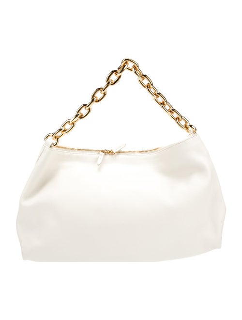 Khaite Leather Top Handle Bag