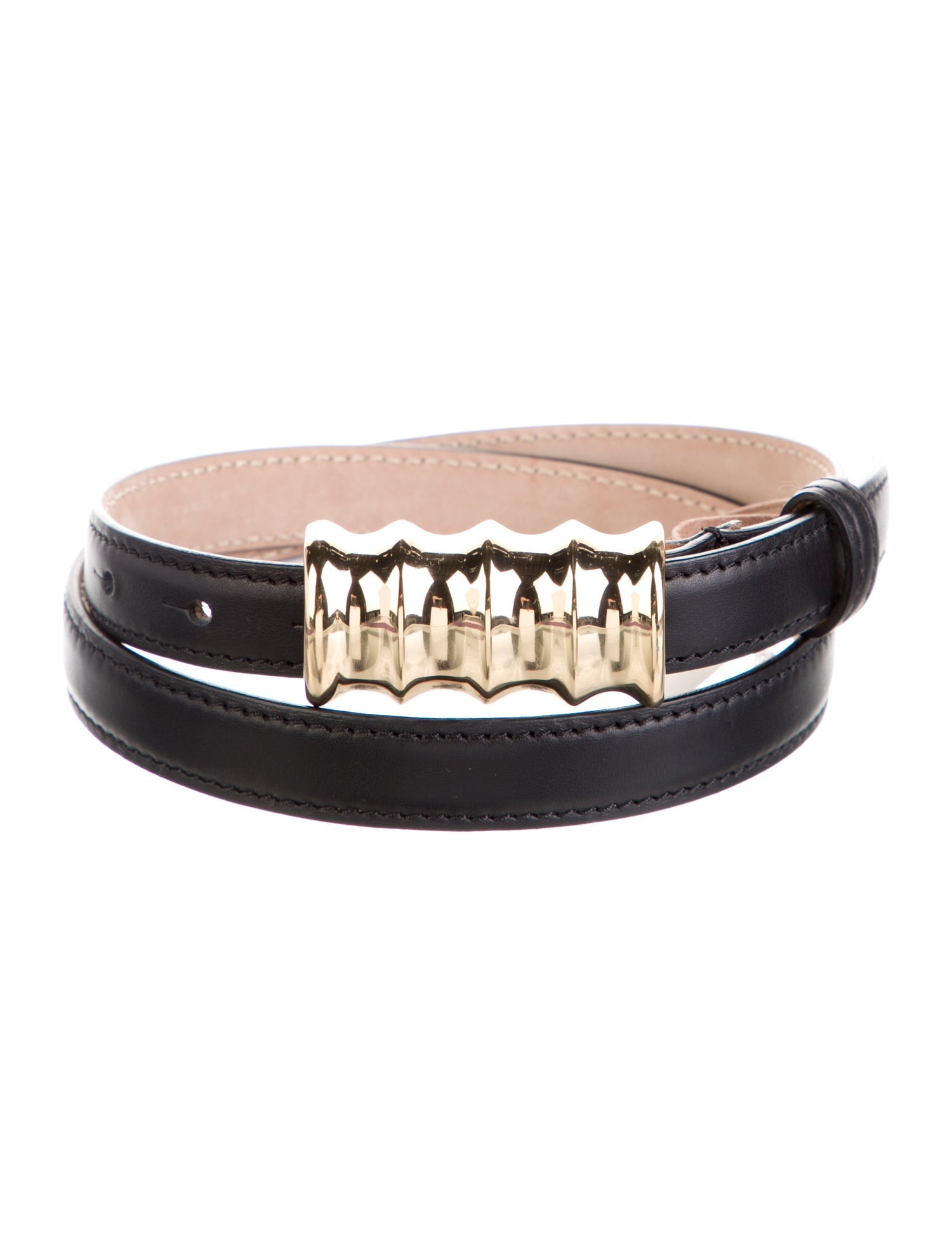Khaite Skinny Leather Belt
