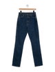 Khaite High-Rise Straight Leg Jeans