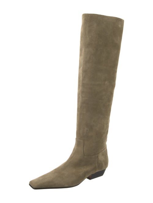 Khaite Suede Riding Boots