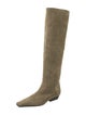 Khaite Suede Riding Boots