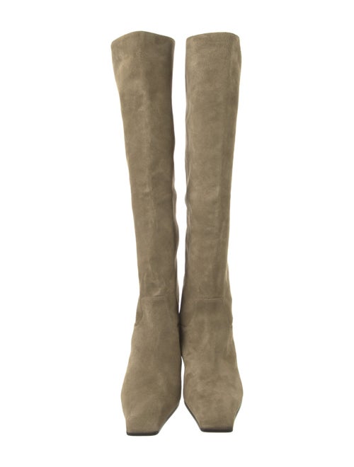Khaite Suede Riding Boots