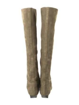 Khaite Suede Riding Boots