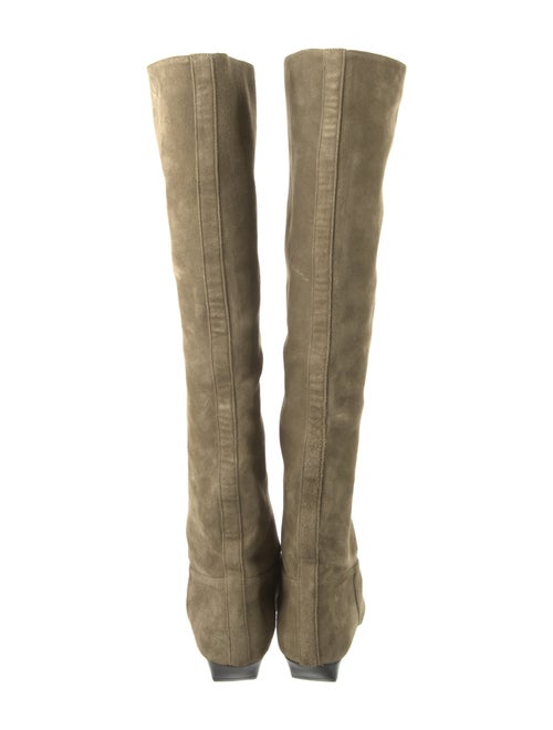 Khaite Suede Riding Boots