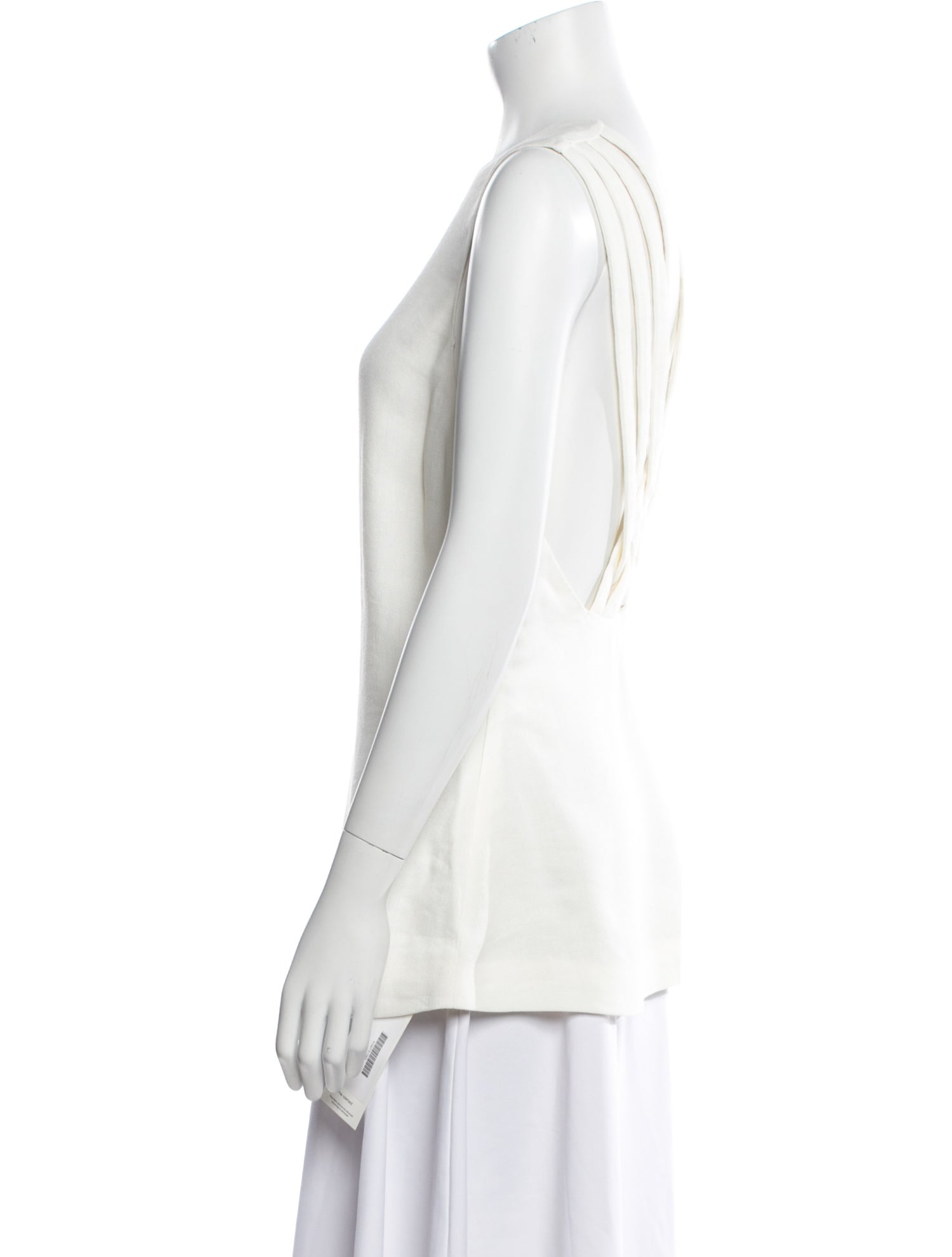 Khaite Crew Neck Sleeveless Top