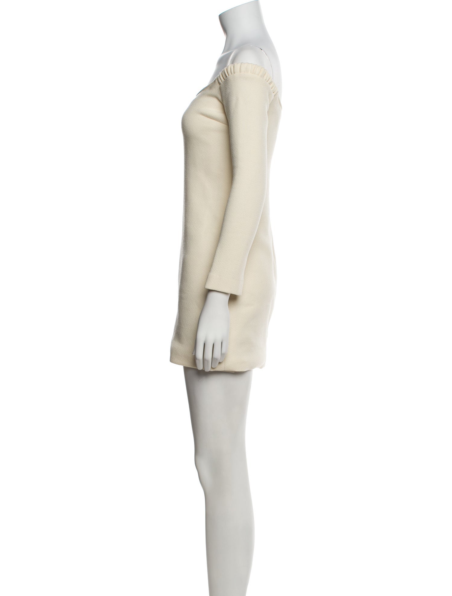 Khaite Virgin Wool Mini Dress