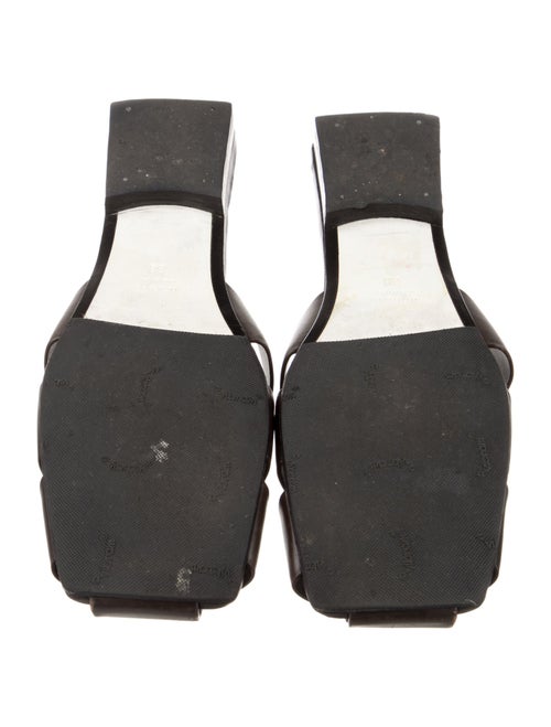 Khaite Leather Slides