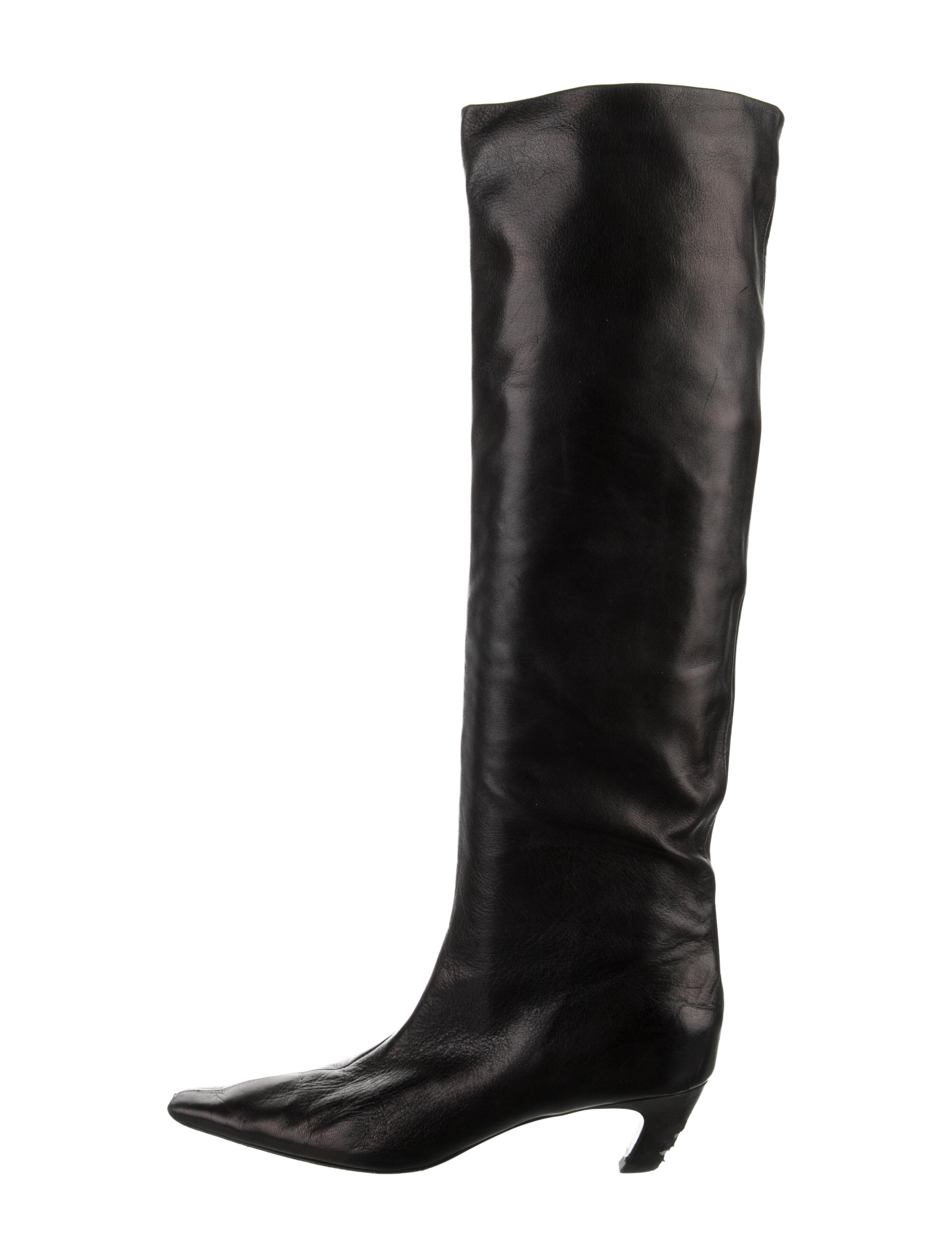 Khaite Leather Boots