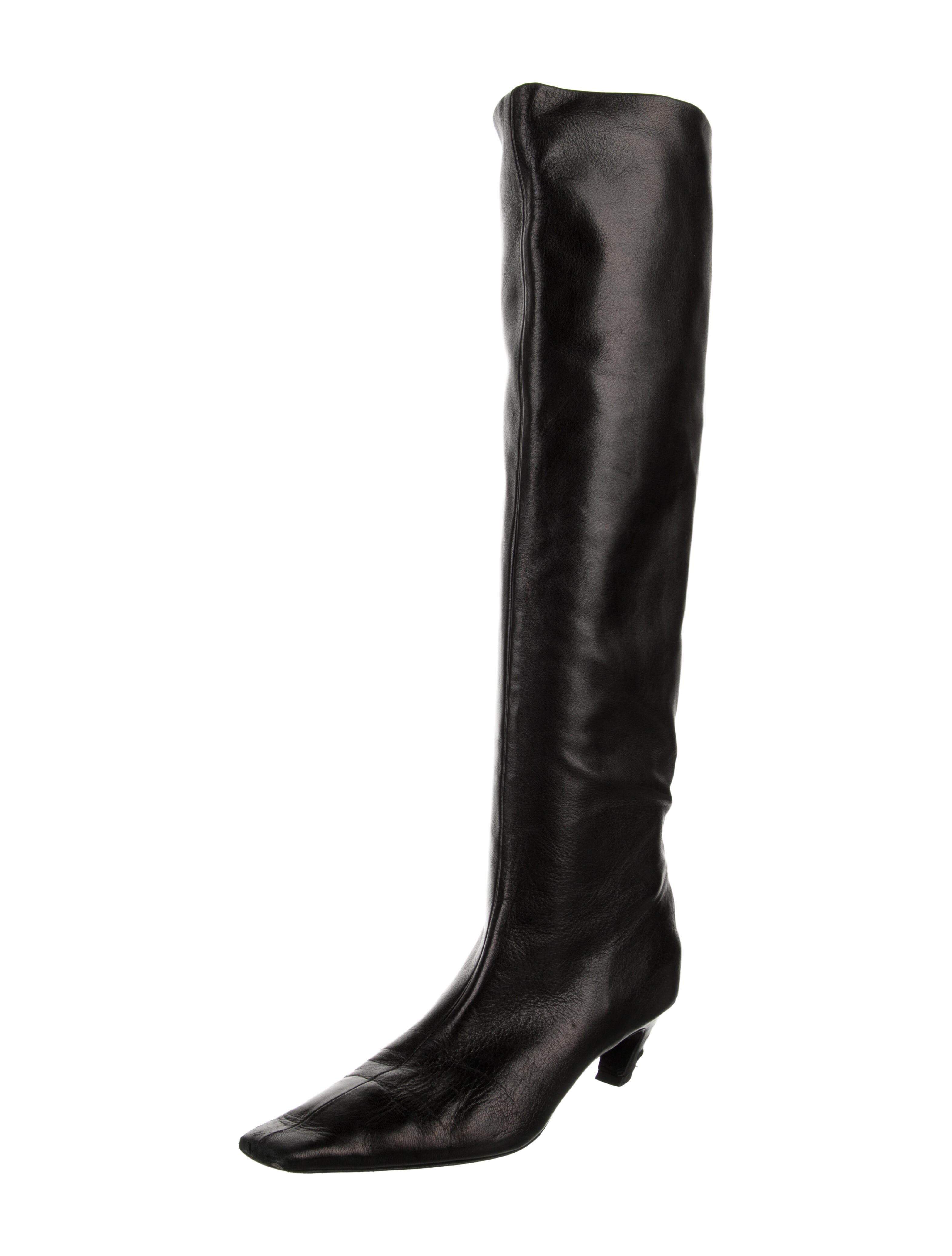Khaite Leather Boots