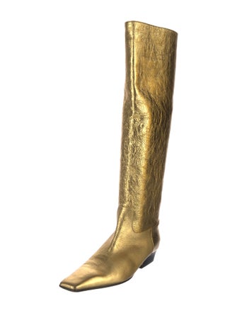 Khaite Leather Riding Boots