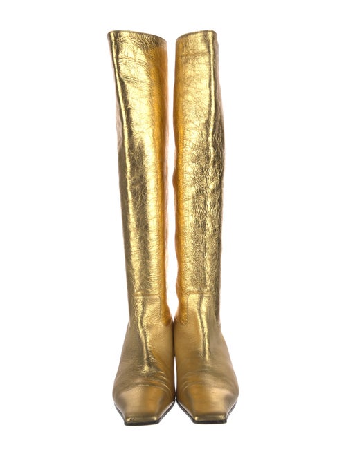 Khaite Leather Riding Boots