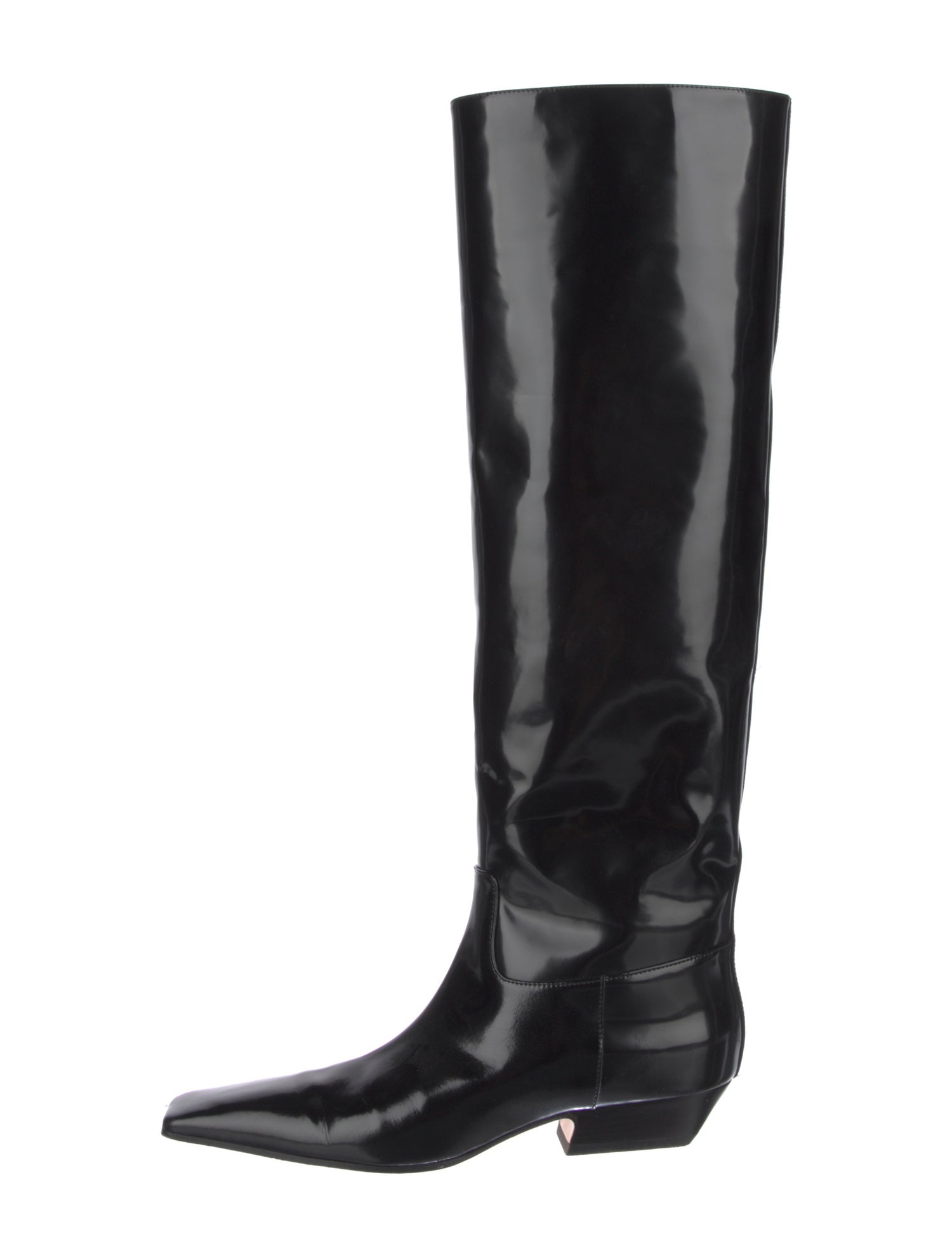 Khaite Leather Riding Boots