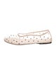 Khaite Mesh Mesh Accents Ballet Flats